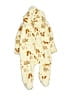 Chick Pea 100% Polyester Animal Print Ivory Long Sleeve Outfit Size 6-9 mo - photo 1