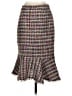 Halogen Tweed Brown Formal Skirt Size 2 - photo 2