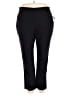 Kim Rogers Solid Black Active Pants Size 22 S - photo 1