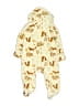 Chick Pea 100% Polyester Animal Print Ivory Long Sleeve Outfit Size 6-9 mo - photo 2