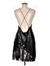 Ecote 100% Polyester Stars Black Cocktail Dress Size M - photo 2