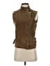 IRO 100% Cotton Brown Vest Size Sm (1) - photo 1