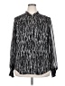 Beacon Black Long Sleeve Blouse Size 2X - photo 1