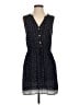 Gap 100% Rayon Polka Dots Black Casual Dress Size XS - photo 1