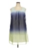Venus 100% Polyester Blue Sleeveless Blouse Size 18 - photo 1