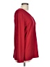 Mario Serrani Red Long Sleeve Blouse Size L - photo 4