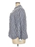 J.Crew Stripes Blue 3/4 Sleeve Blouse Size XXL - photo 5