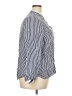 J.Crew Stripes Blue 3/4 Sleeve Blouse Size XXL - photo 4