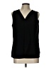 Roz & Ali Black Sleeveless Blouse Size L - photo 1