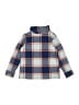 Hanna Andersson Plaid Blue Long Sleeve Turtleneck Size 5 - photo 1
