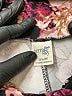 Terra & Sky Floral Black Yoga Pants Size 0X - photo 7