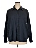 CALVIN KLEIN JEANS Solid Black Long Sleeve Button-Down Shirt Size XL - photo 1