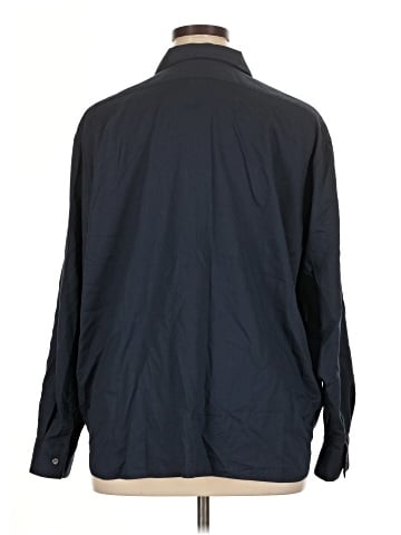CALVIN KLEIN JEANS Long Sleeve Button-Down Shirt (view 2)