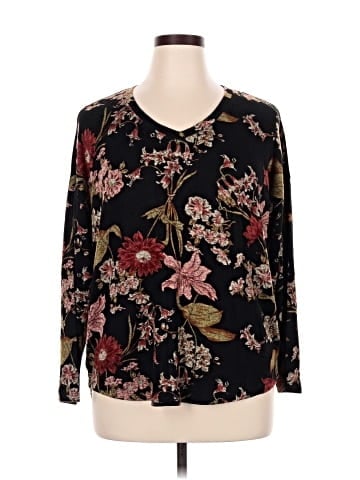 Well Worn Long Sleeve Blouse (view 1)