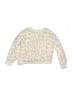 Baby Gap 100% Cotton Animal Print Ivory Pullover Sweater Size 5T - photo 1