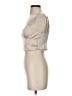 Sage the Label Tan Ivory Sleeveless Top Size S - photo 5