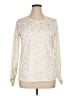 KOPPEN 100% Polyester Ivory Long Sleeve T-Shirt Size XL - photo 1