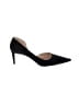 Prada 100% Leather Black Suede d'Orsay Pumps Size EU 39 1/2 - photo 1