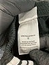 Adidas 100% Polyester Stripes Black Track Pants Size 5 - photo 4