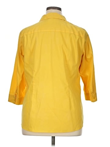 Coldwater Creek 3/4 Sleeve Button-Down Shirt (view 2)