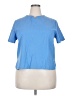 Unbranded 100% Polyester Blue Short Sleeve Polo Size 2X - photo 1