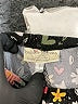 Bobbie Brooks Floral Black Casual Pants Size 4 - 5 - photo 3