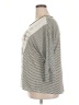 Cato Silver 3/4 Sleeve Top Size 24W - photo 5