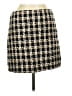 Olia 100% Polyester Houndstooth Brown Tan Formal Skirt Size M - photo 1