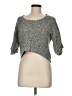 Derek Heart Tweed Gray Cardigan Size M - photo 1