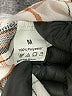 Unbranded 100% Polyester Plaid Ivory Long Sleeve Blouse Size M - photo 8