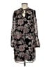 Ann Taylor LOFT 100% Polyester Paisley Black Cocktail Dress Size XS - photo 1