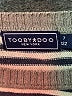 Tooby Doo Stripes Yellow Pullover Sweater Size 7 - photo 3
