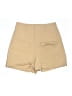 On Twelfth Solid Tan Khaki Shorts Size S - photo 1
