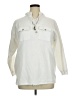 Liz Claiborne 100% Cotton White Pullover Sweater Size L - photo 1