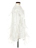 Shein 100% Cotton Ivory Long Sleeve Blouse Size M - photo 4