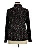 CAbi 100% Polyester Print Black Long Sleeve Blouse Size L - photo 2
