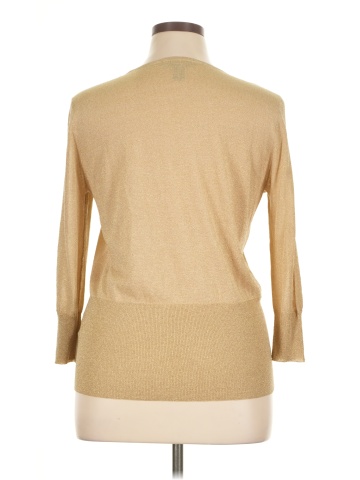 August Silk Pullover Sweater (view 2)