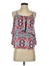 Express 100% Polyester Blue Sleeveless Blouse Size XS - photo 1
