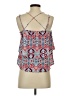 Express 100% Polyester Blue Sleeveless Blouse Size XS - photo 2