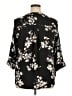 Torrid 100% Polyester Black 3/4 Sleeve Blouse Size 1X Plus (1) - photo 2