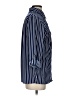 Notations Stripes Blue 3/4 Sleeve Blouse Size S - photo 4