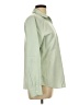 Foxcroft 100% Cotton Green Long Sleeve Blouse Size 10 - photo 4