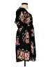 Luna Chix 100% Polyester Floral Black Casual Dress Size S - photo 4