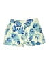 TCEC Floral Blue Shorts Size S - photo 1