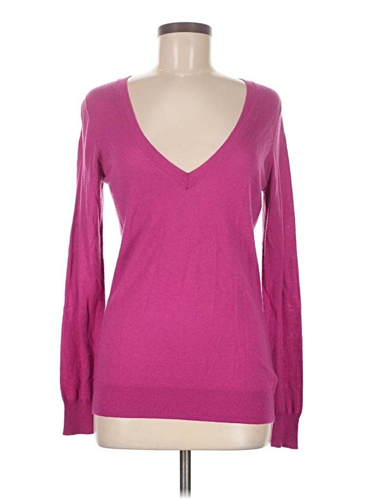 Pre-owned The Limited Long Sleeve T-shirt In Purple