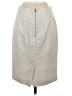 Ann Taylor Chevron-herringbone Ivory Silver Formal Skirt Size 2 - photo 2
