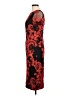 JS Collections 100% Polyester Paisley Red Cocktail Dress Size 6 - photo 5