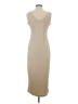 Unbranded Solid Tan Casual Dress Size S (estimated) - photo 2