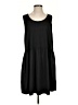 MTS Solid Black Casual Dress Size S - photo 1