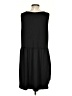 MTS Solid Black Casual Dress Size S - photo 2